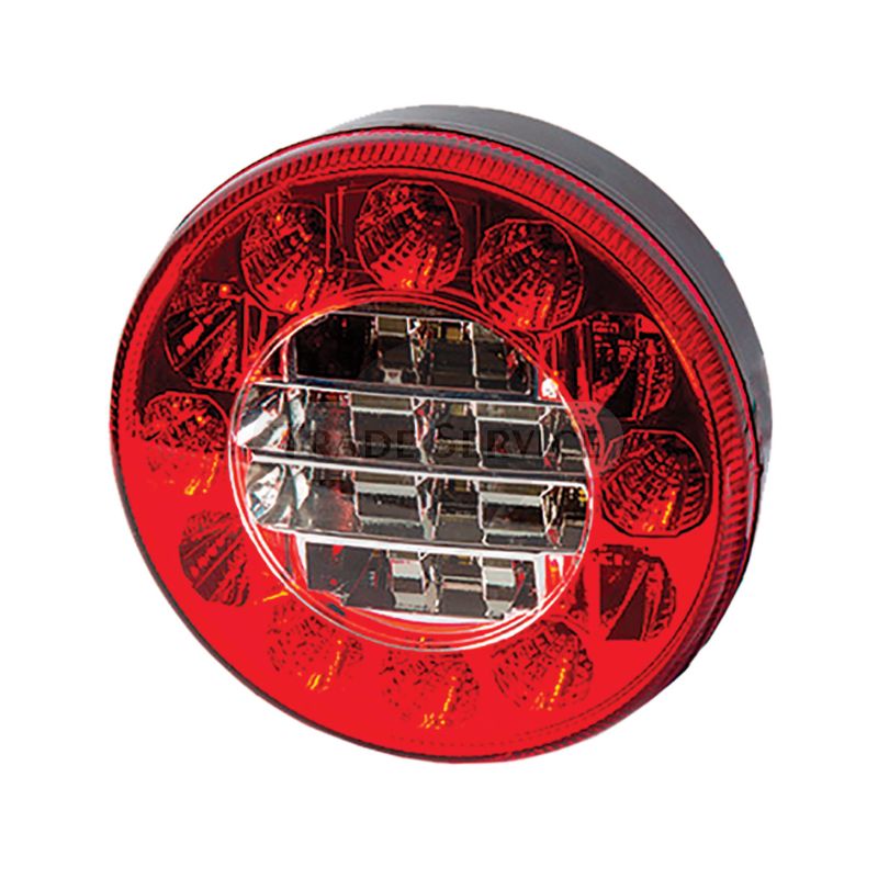 L-ROUND hátsó lámpa LED (tolató + ködlámpa)