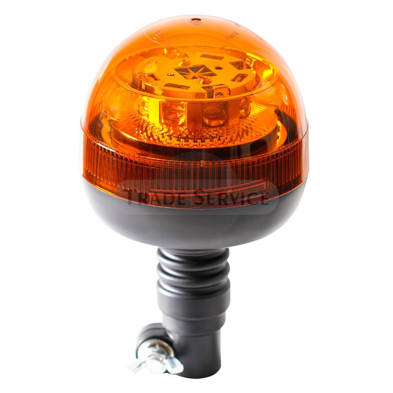 L-FLASH I sárga villogó lámpa 8 LED 24W (rúdra szerelhető hajlékony)