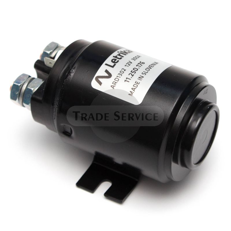11.250.176 MX38 MAHLE (Letrika, Iskra) behúzómágnes 12V 300A ARD1302
