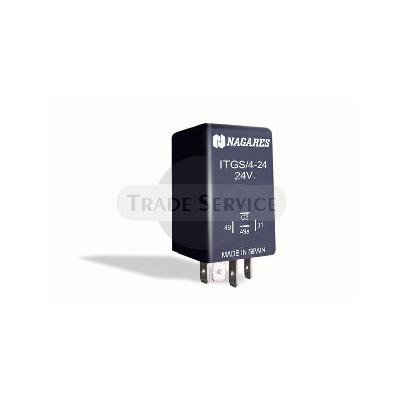 MFL24 MAHLE (Nagares) ITGS/4-24 villogtató relé