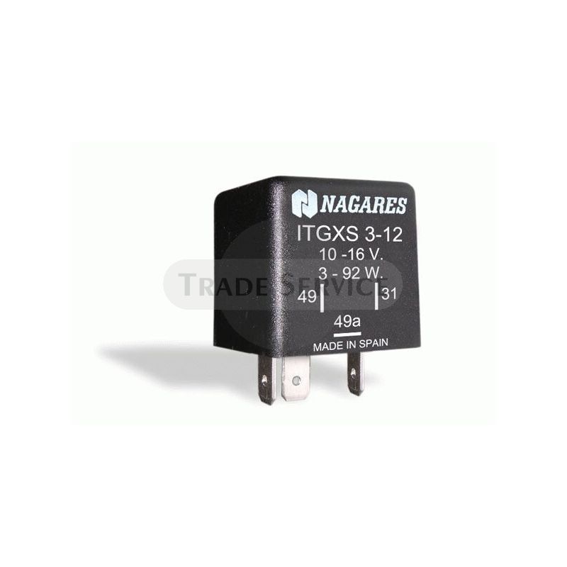 MFL27 MAHLE (Nagares) ITGXS/3-12 villogtató relé