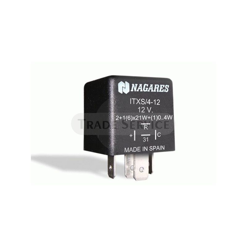 MFL39 MAHLE (Nagares) ITXS/4-12 villogtató relé