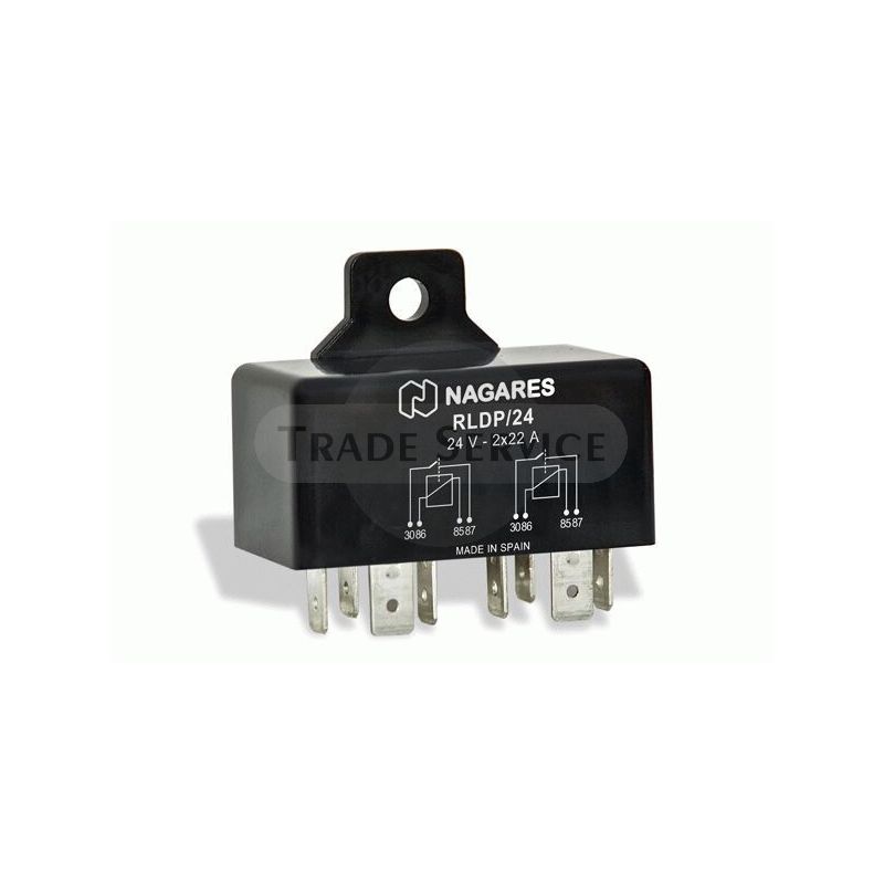 MR42 MAHLE (Nagares) RLDP/24 munkaáram relé