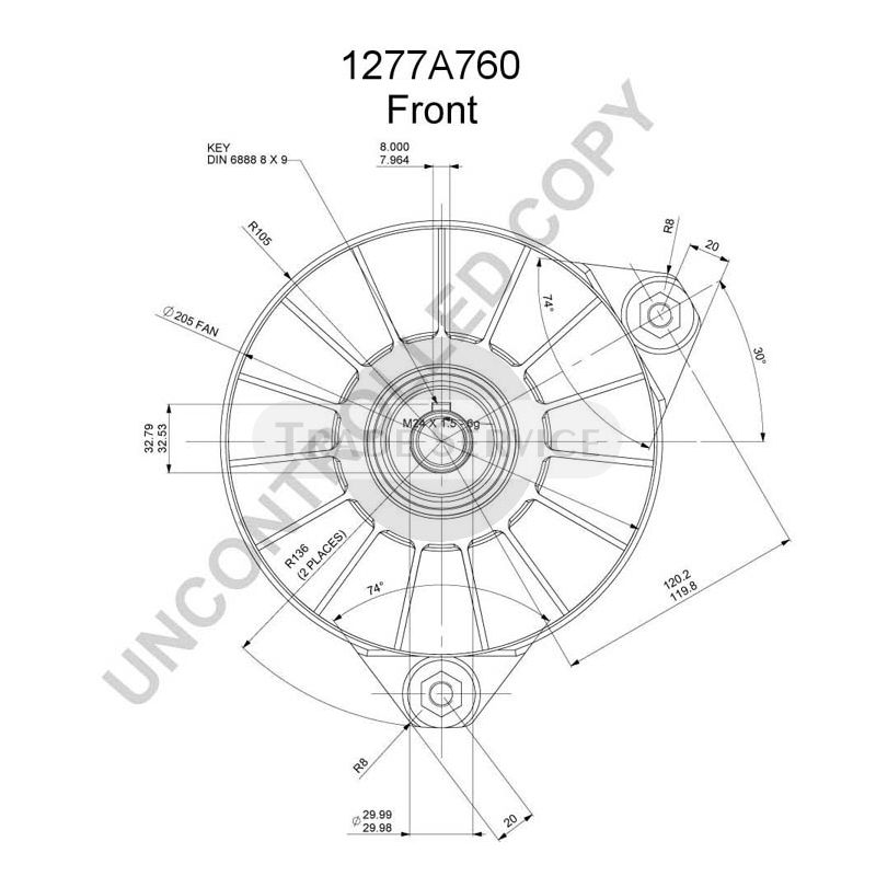 1277A760 Prestolite generátor