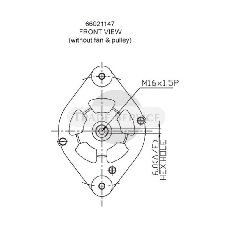 66021147 Prestolite generátor