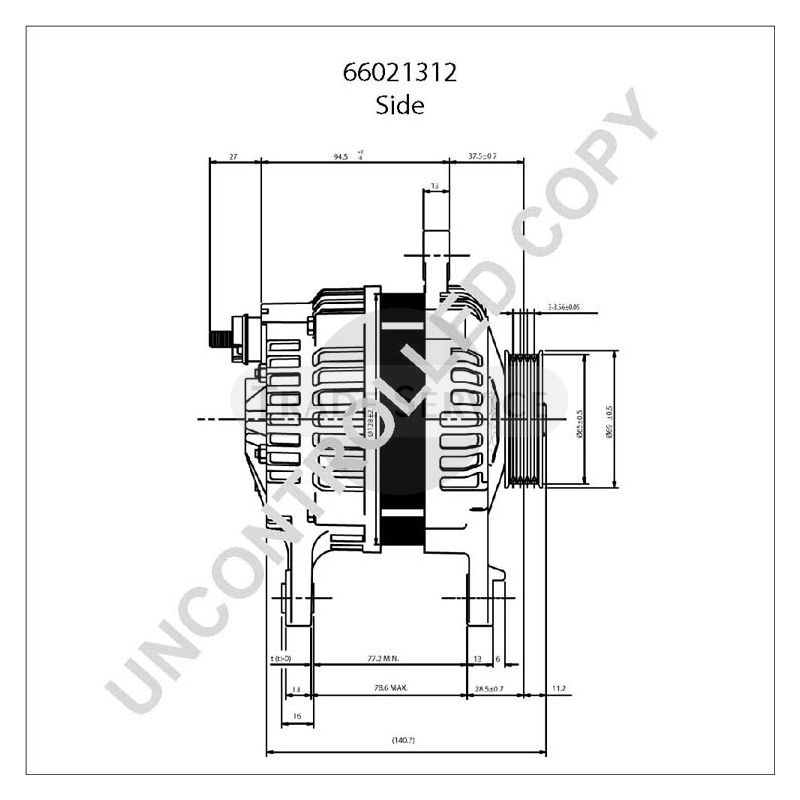 66021312 Prestolite generátor
