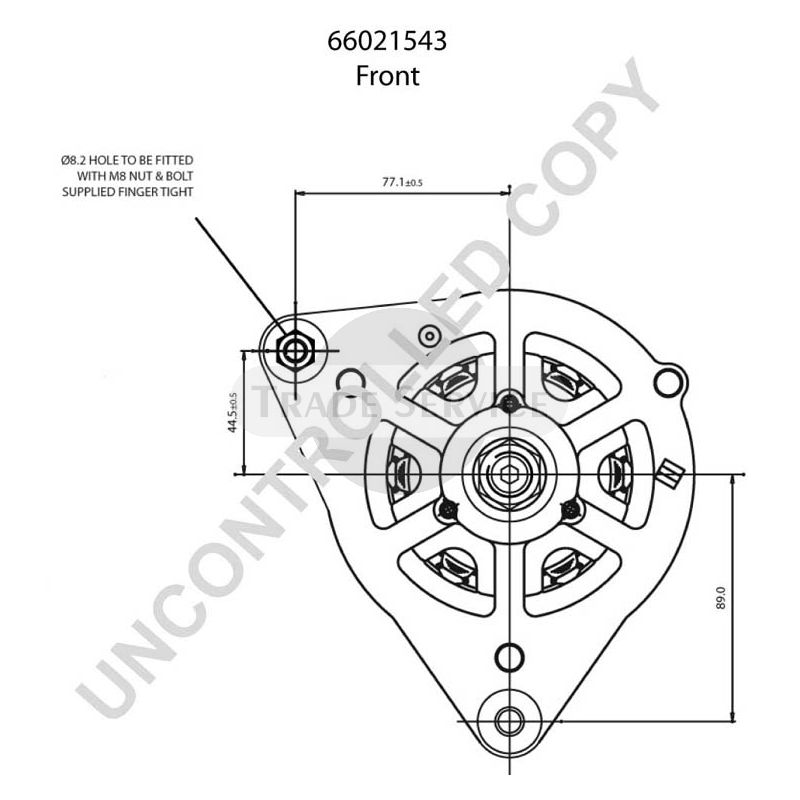 66021543 Prestolite generátor