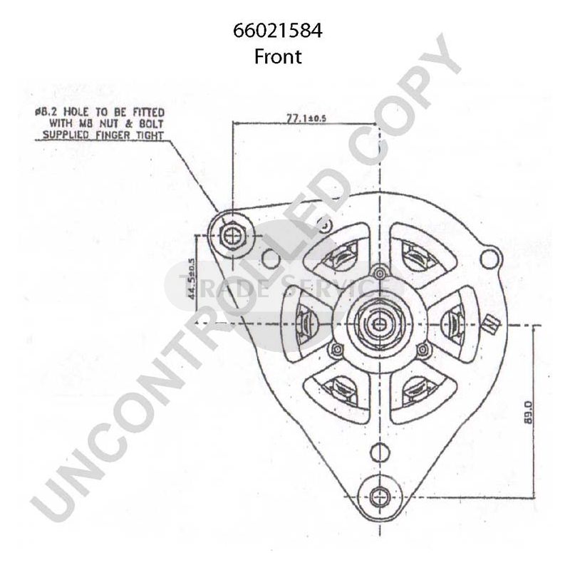 66021584 Prestolite generátor