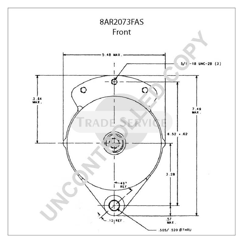 8AR2073FAS Prestolite generátor