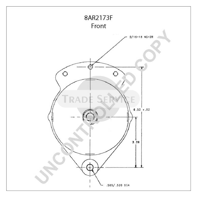 8AR2173F Prestolite generátor