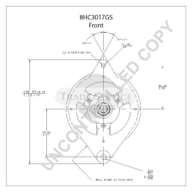 8HC3017GS Prestolite generátor