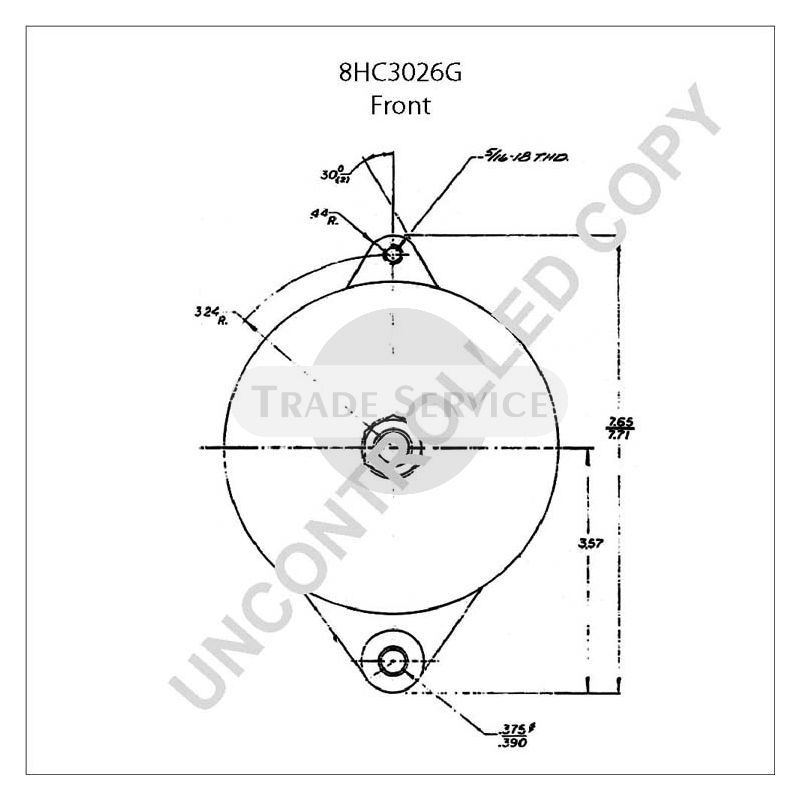 8HC3026G Prestolite generátor