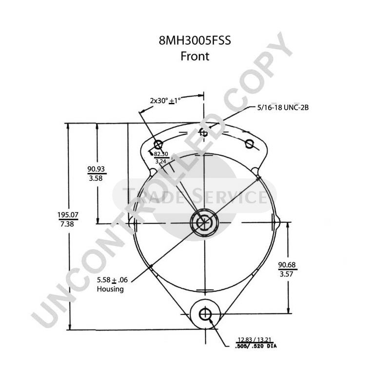 8MH3005FSS Prestolite generátor