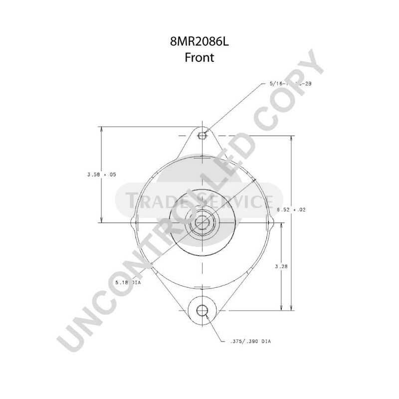 8MR2086L Prestolite generátor