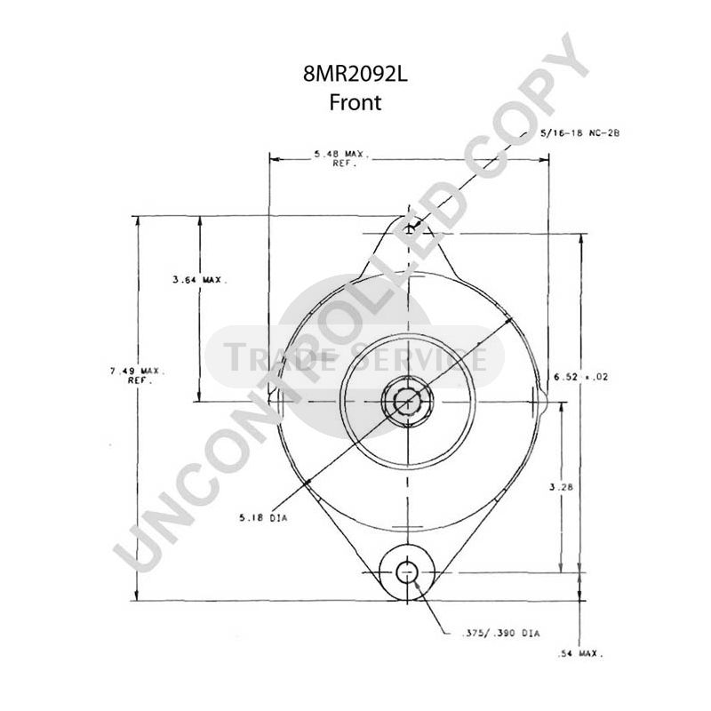8MR2092L Prestolite generátor