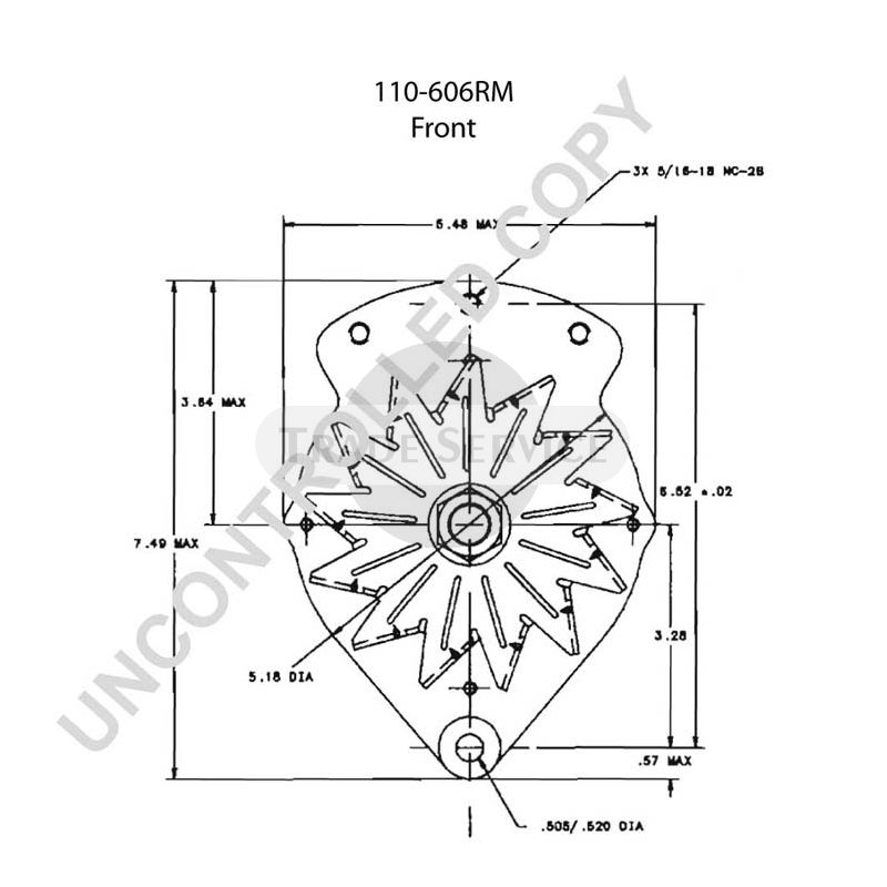 8MR2324L Prestolite generátor