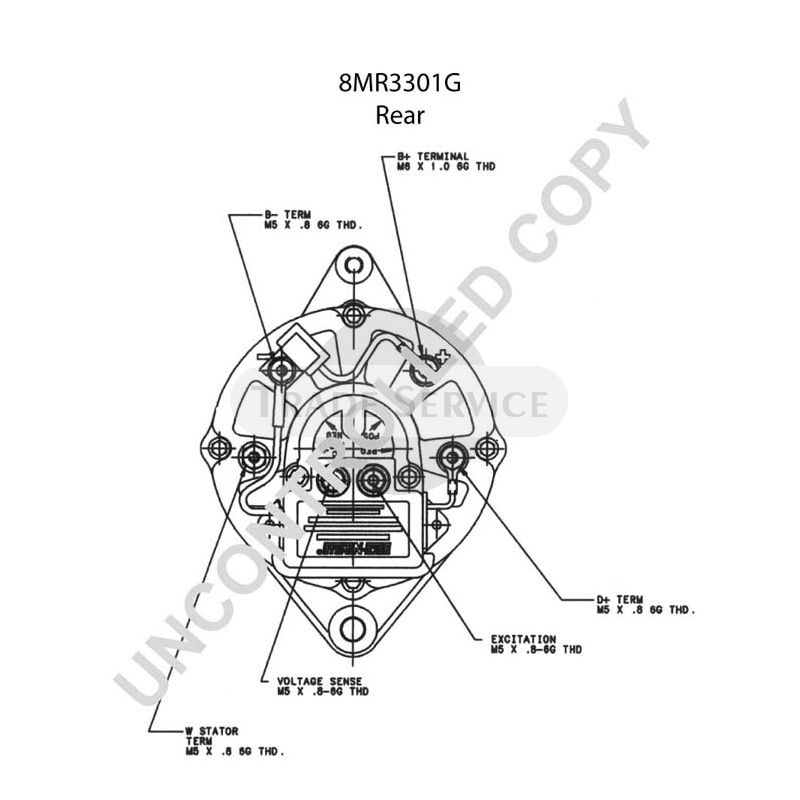 8MR3301G Prestolite generátor