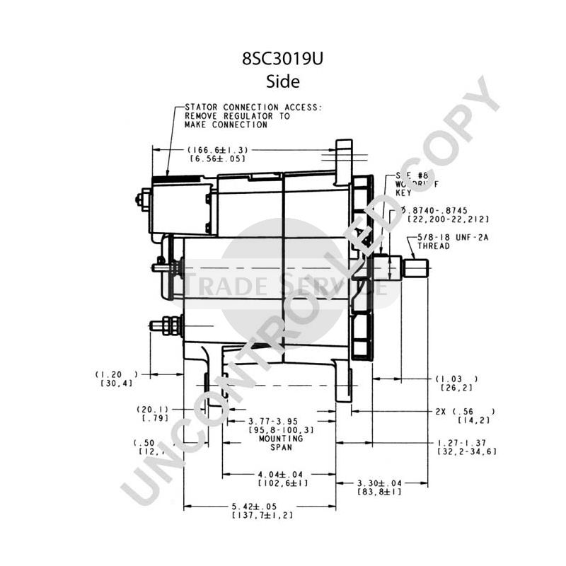 8SC3019U Prestolite generátor