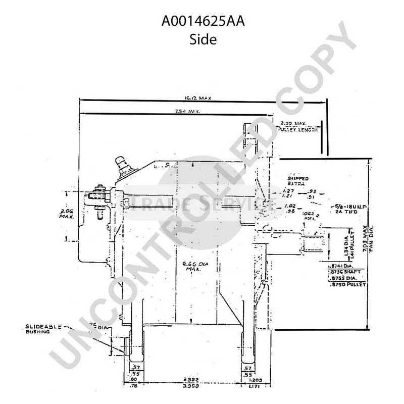 A0014625AA Prestolite generátor