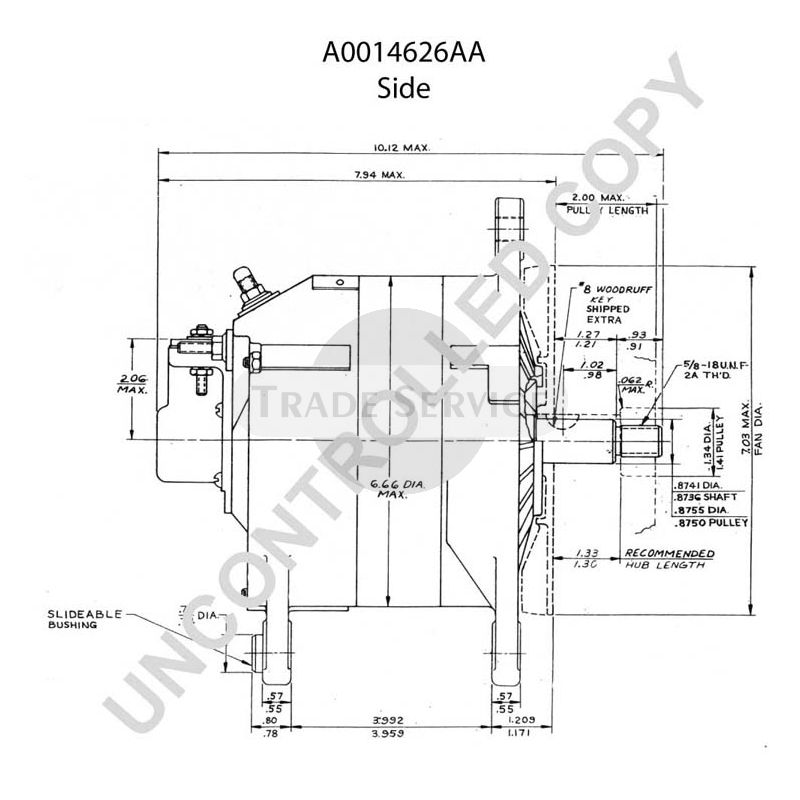 A0014626AA Prestolite generátor