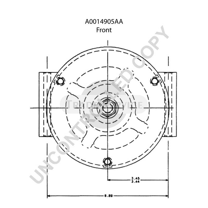 A0014905AAS Prestolite generátor