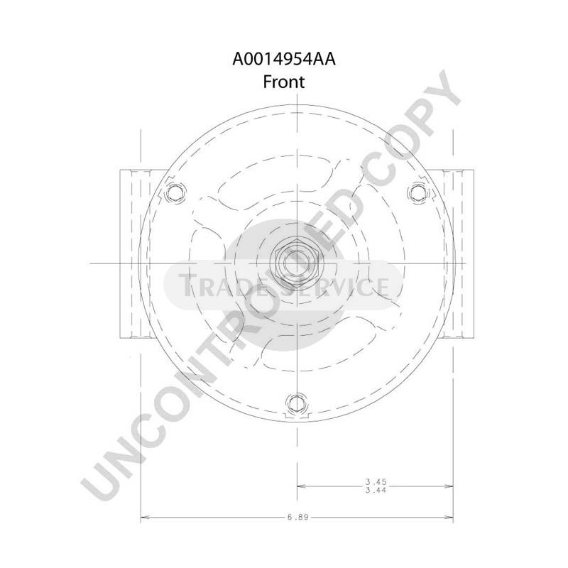 A0014954AAS Prestolite generátor