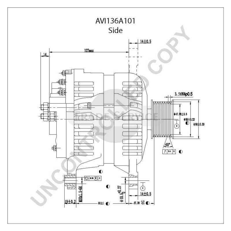 AVI136A101 Prestolite generátor