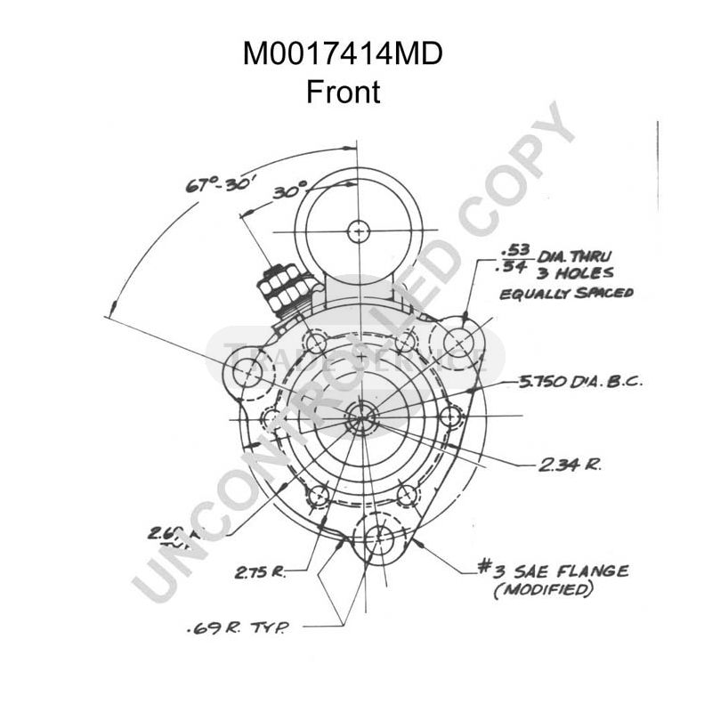 M0017414MD Prestolite önindító