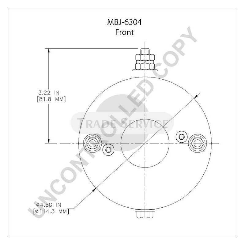 MBJ-6304 Prestolite önindító