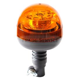 L-FLASH I sárga villogó lámpa 8 LED 24W (rúdra szerelhető hajlékony)