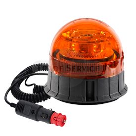 L-FLASH I sárga villogó lámpa 8 LED 24W (mágneses)