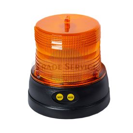 L-POWER sárga villogó lámpa 16 LED elemes  (mágneses)