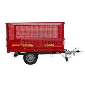 Felépítmény 800 mm oldalfalakkal (teli/rácsos) ANS-2800