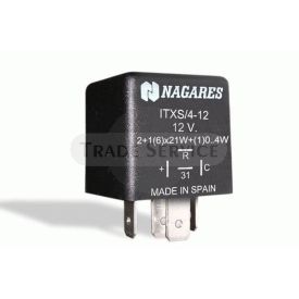 MFL39 MAHLE (Nagares) ITXS/4-12 villogtató relé
