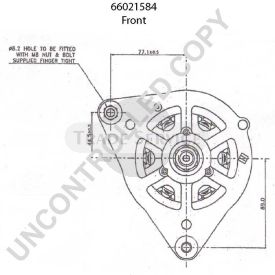 66021584 Prestolite generátor