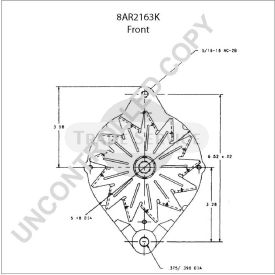 8AR2163K Prestolite generátor