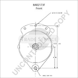 8AR2173F Prestolite generátor