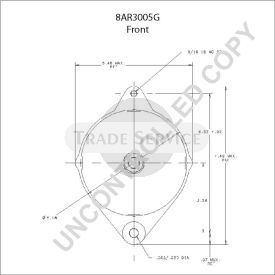 8AR3005G Prestolite generátor