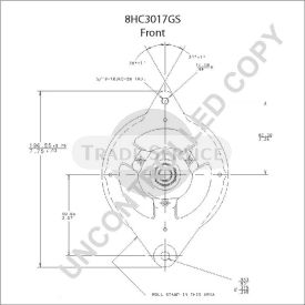 8HC3017GS Prestolite generátor