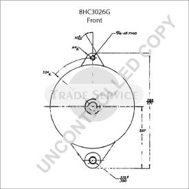 8HC3026G Prestolite generátor
