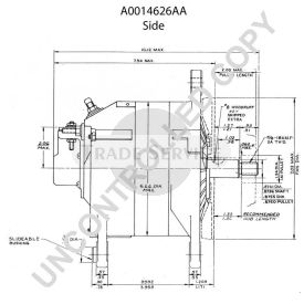 A0014626AA Prestolite generátor