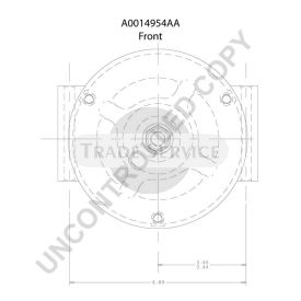 A0014954AAS Prestolite generátor