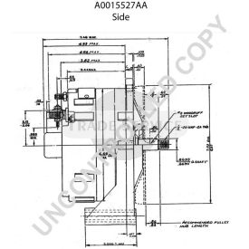 A0015527AA Prestolite generátor