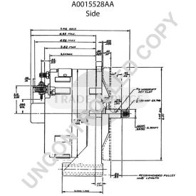 A0015528AA Prestolite generátor