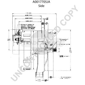 A0017705JA Prestolite generátor