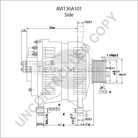 AVI136A101 Prestolite generátor