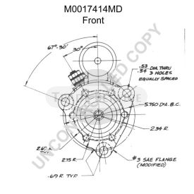M0017414MD Prestolite önindító