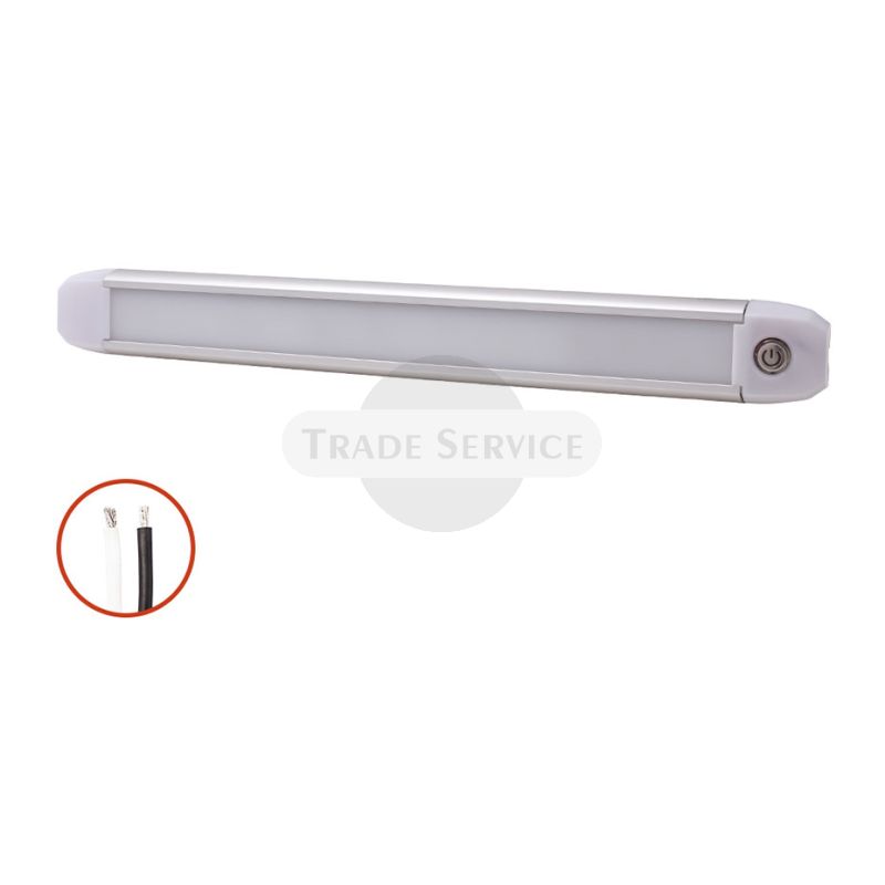 LED belső lámpa 437 mm + kapcsoló + 0,4 m kábel