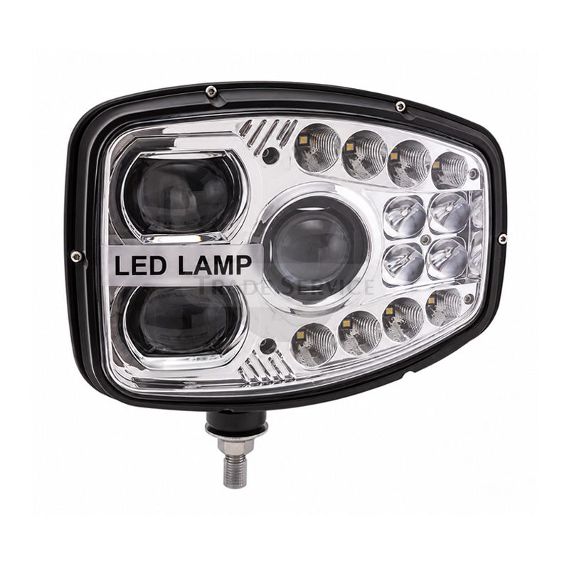 Fényszóró irányjelzővel + Deutsch csatlakozó, 12V – 24V, 4800 lumen (bal)