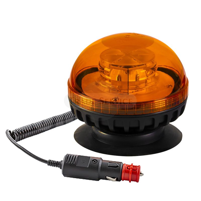 L-FLASH II sárga villogó lámpa 36 LED 19W (mágneses)